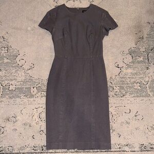Gray work dress